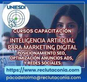 Cursos Inteligencia Artificial Generativa Política y Campañas Electorales.